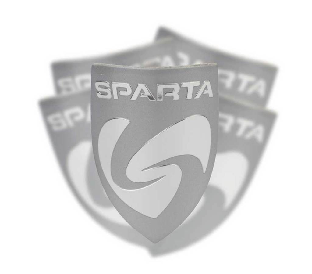 Sparta anp balhd embleem spa 32mm chroom ds a 5