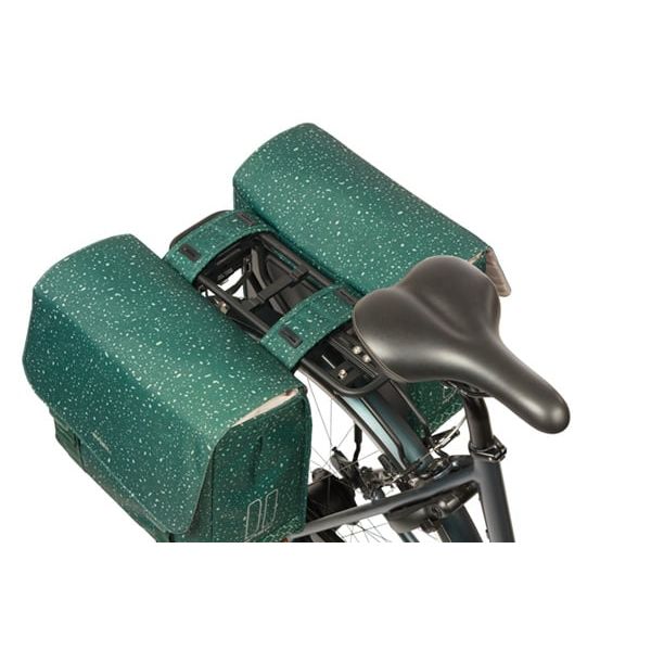 Basil tas dubbel 18415 flair 35l. groen