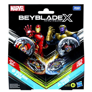 Beyblade x wonder thanos iron man