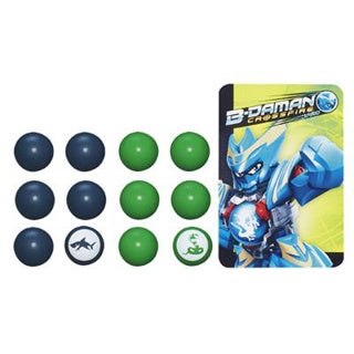 Hasbro b-daman crossfire ballen 16 stuks