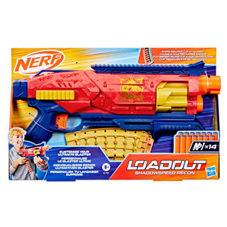 Nerf loadout shadowspeed recon blaster met 14 n1-darts