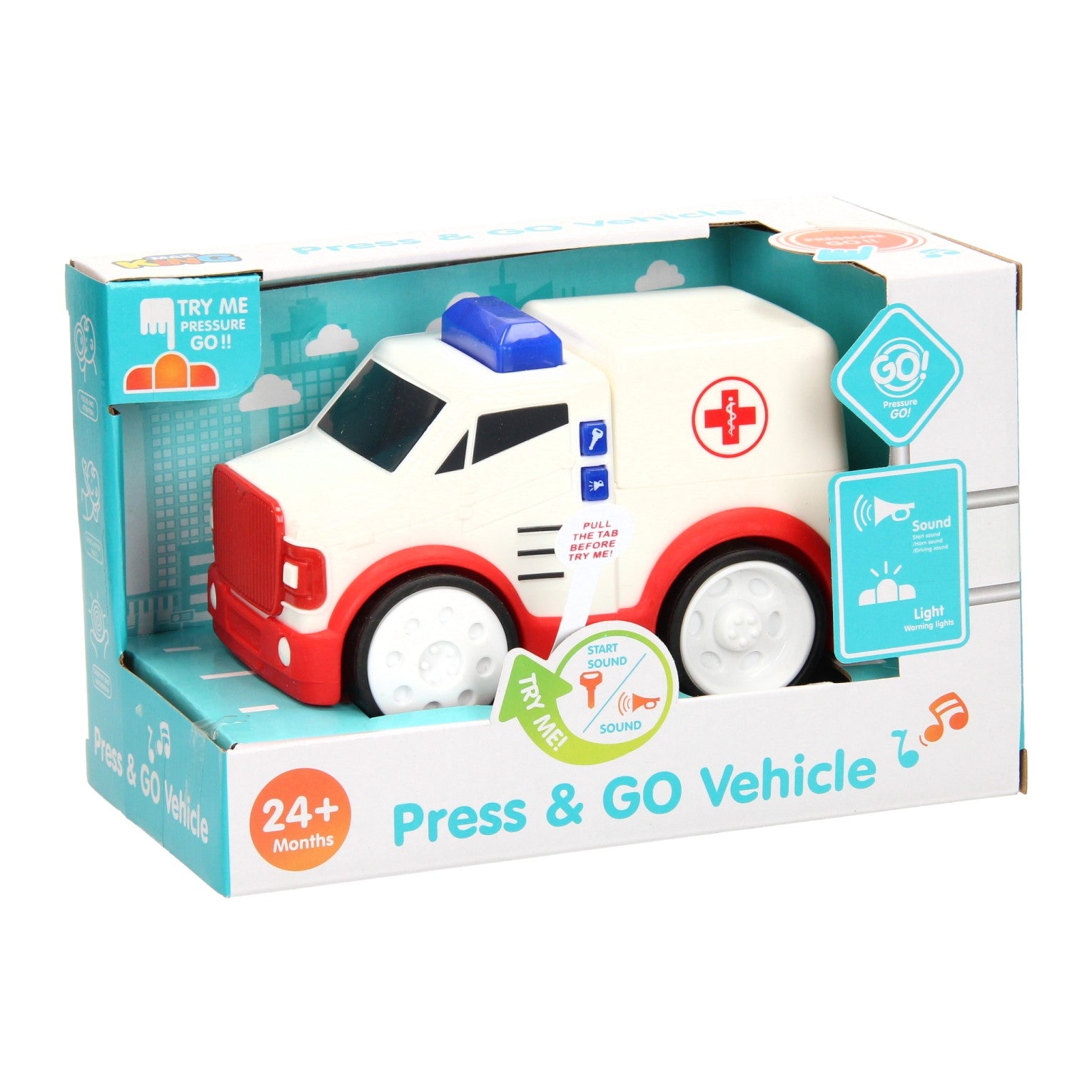 Lobbes speelgoed bv press go auto - ambulance