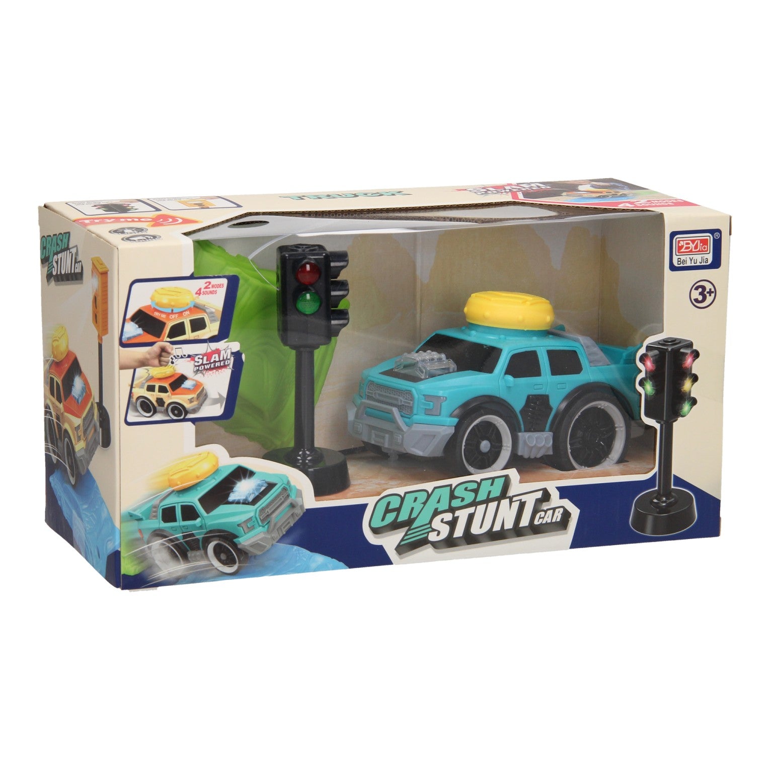 Lobbes speelgoed bv crash stunt auto set
