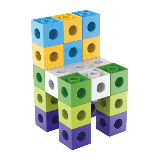 Bouwblokjes set in opbergtas - 100dlg.