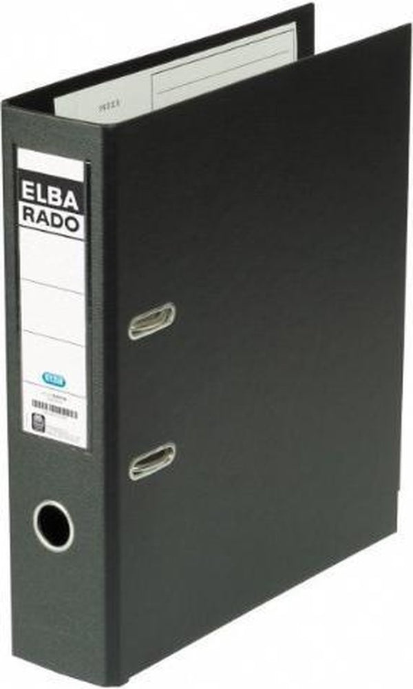 Elba ordner a4 (2xa5) breed dubbel zwart
