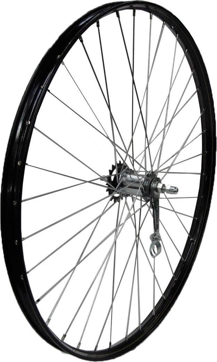Roland achterwiel 28 x 1 1 2 Shimano RN V38 zwart zink spk