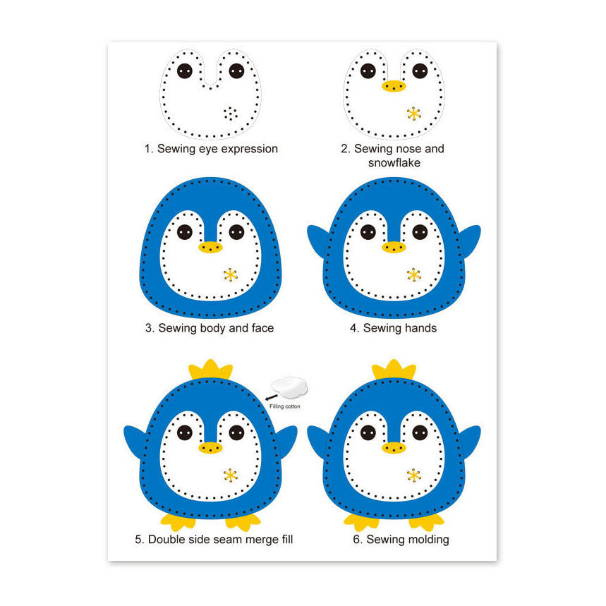 Lobbes handwerkset pinguin