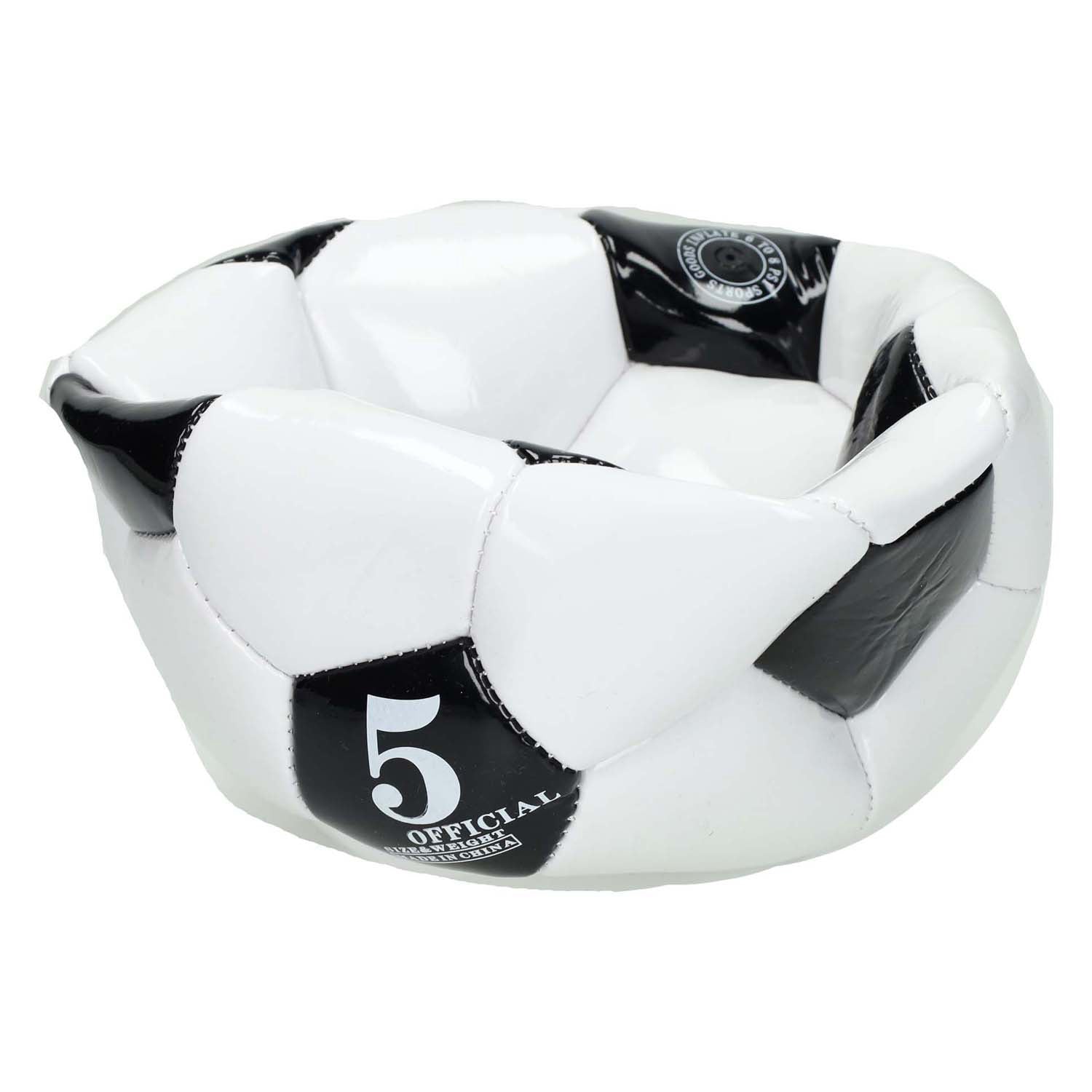 Voetbal zwart wit