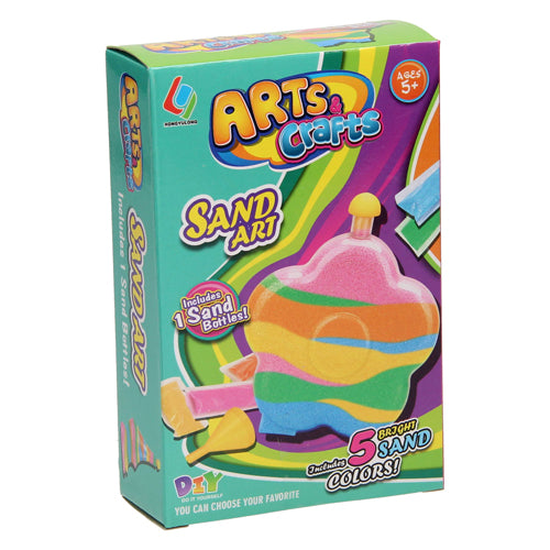 Zandkunst regenboogbloem