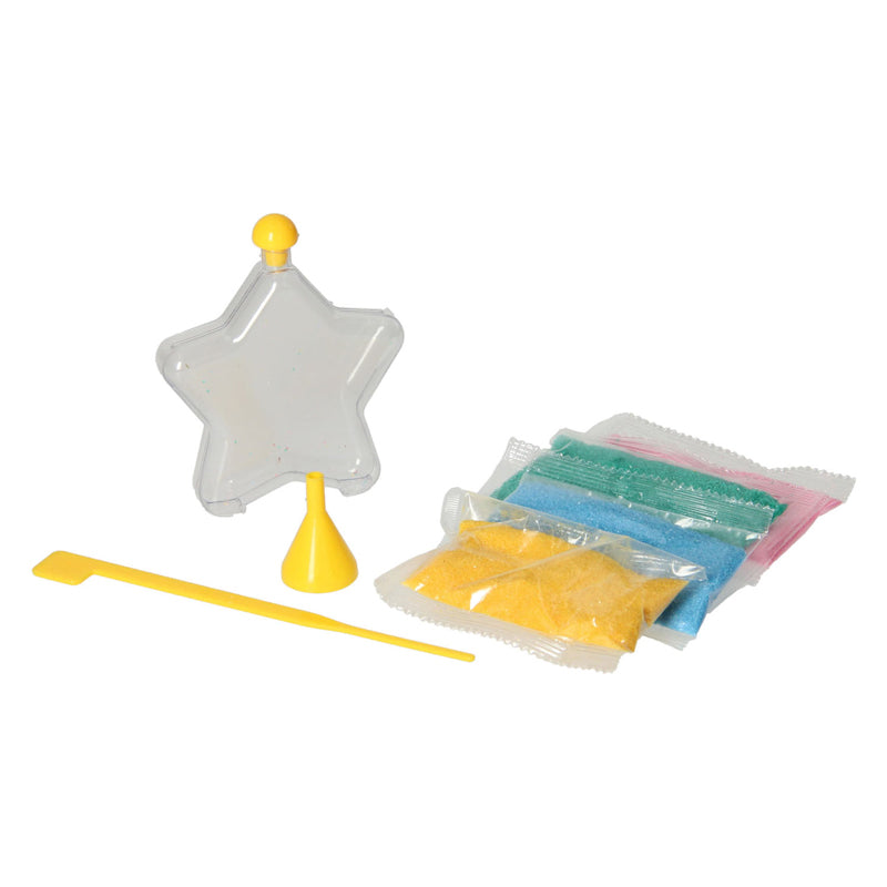 Glow in the dark zandkunstster