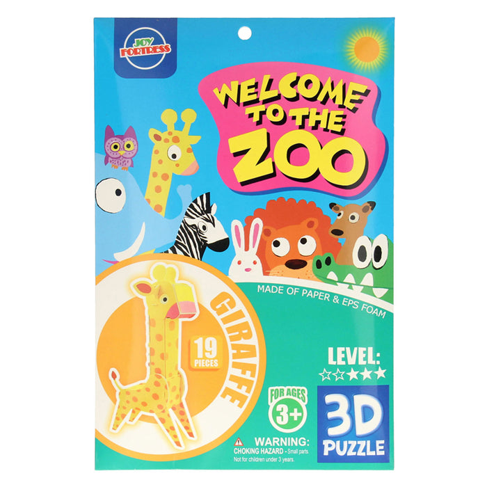 Bouwpakket 3d giraffe