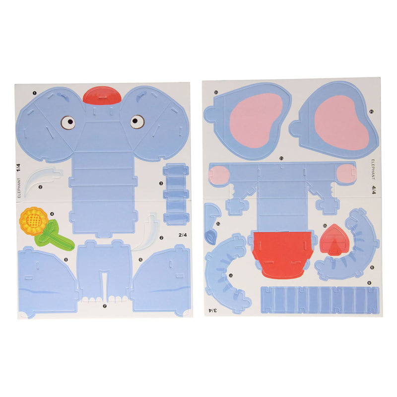 Bouwpakket 3d olifant