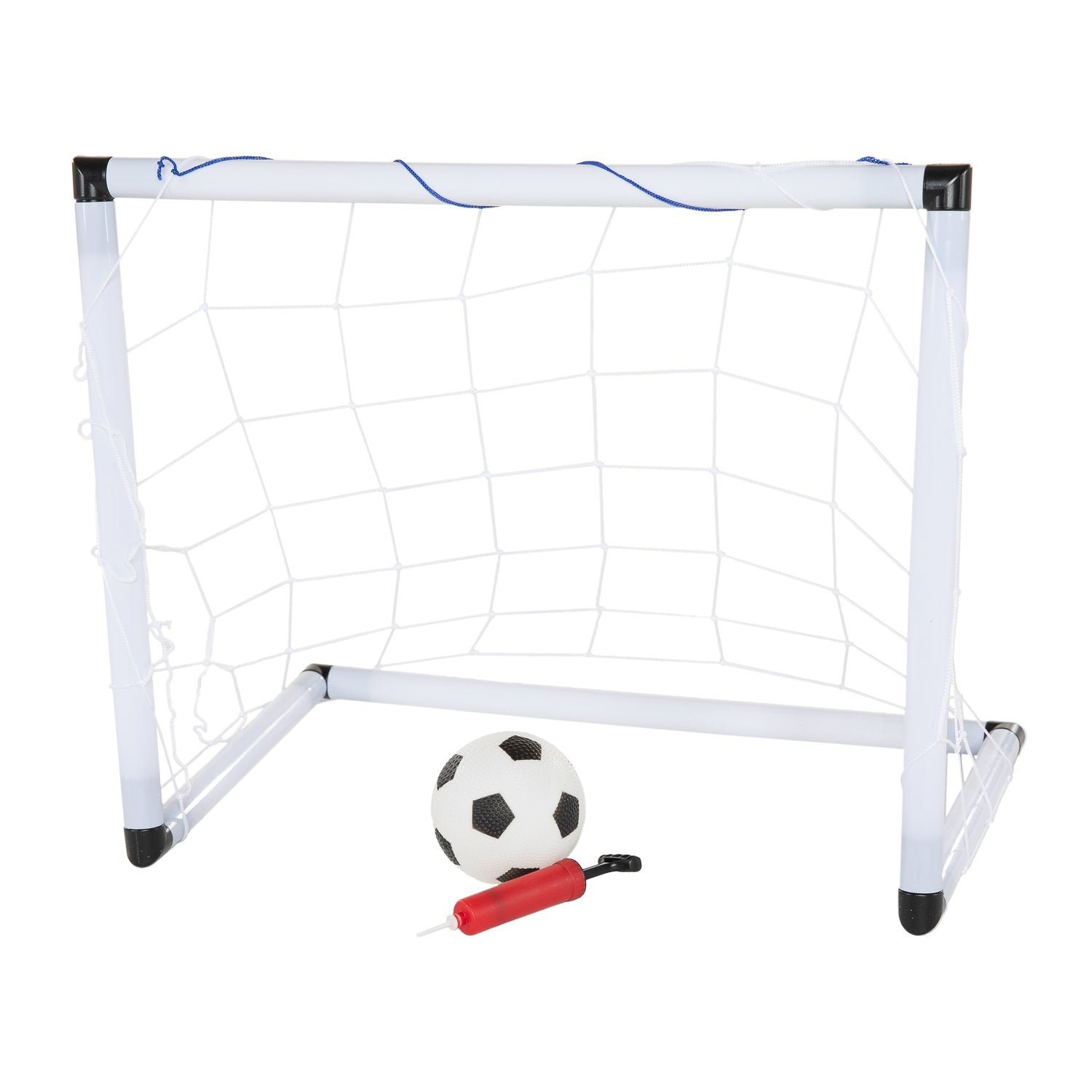 Voetbaldoel met balletje