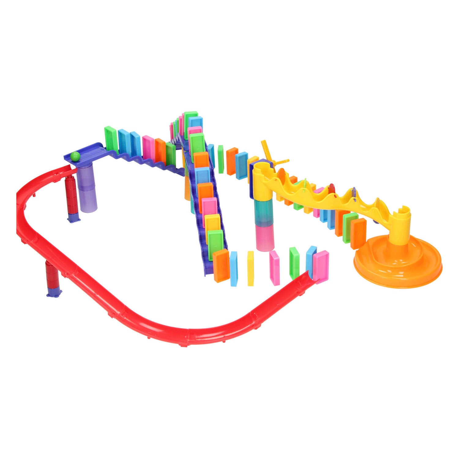 Knikkerbaan dominoset, 121dlg.