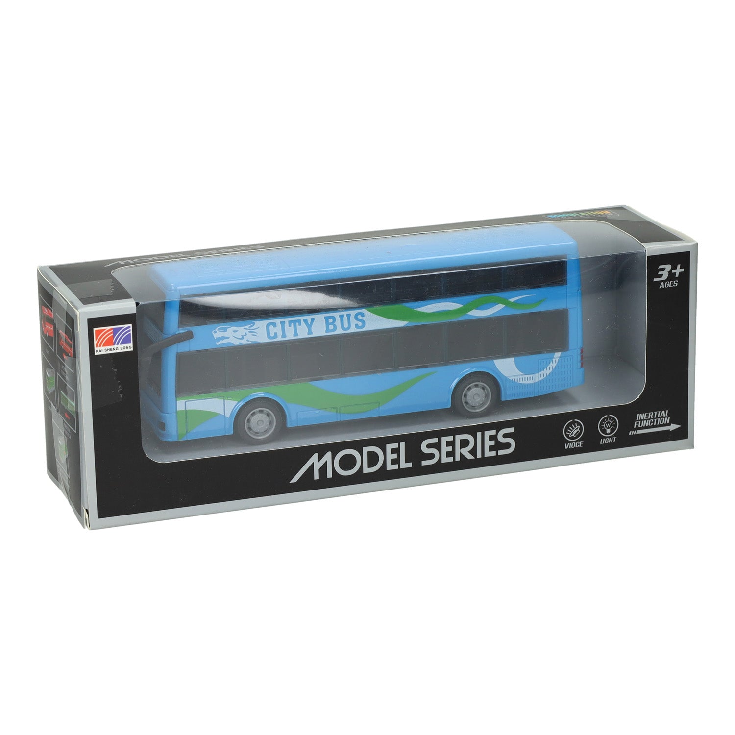 Frictie stadsbus licht geluid