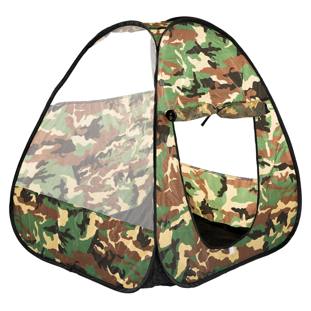 Lobbes camouflage speeltent pop-up voor kinderen - speelplezier tent.