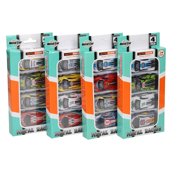Autoset pull-back functie - 4 auto's
