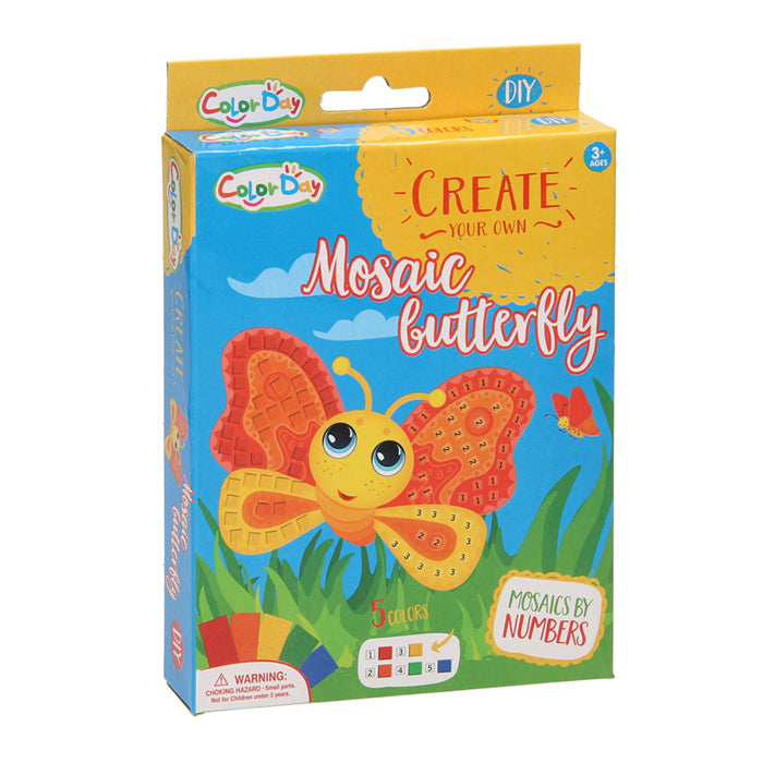 Mozaïek vlinder maken