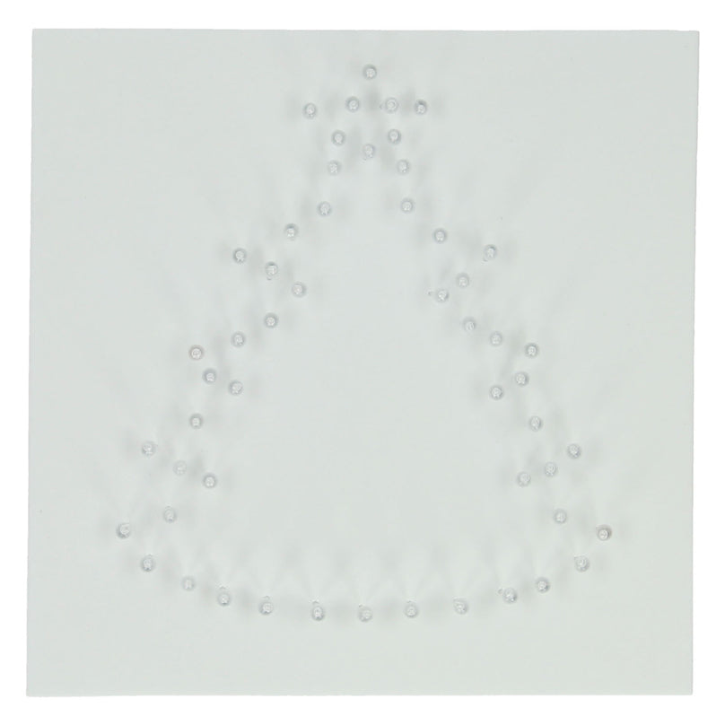 String art kerstboom met led-lampjes