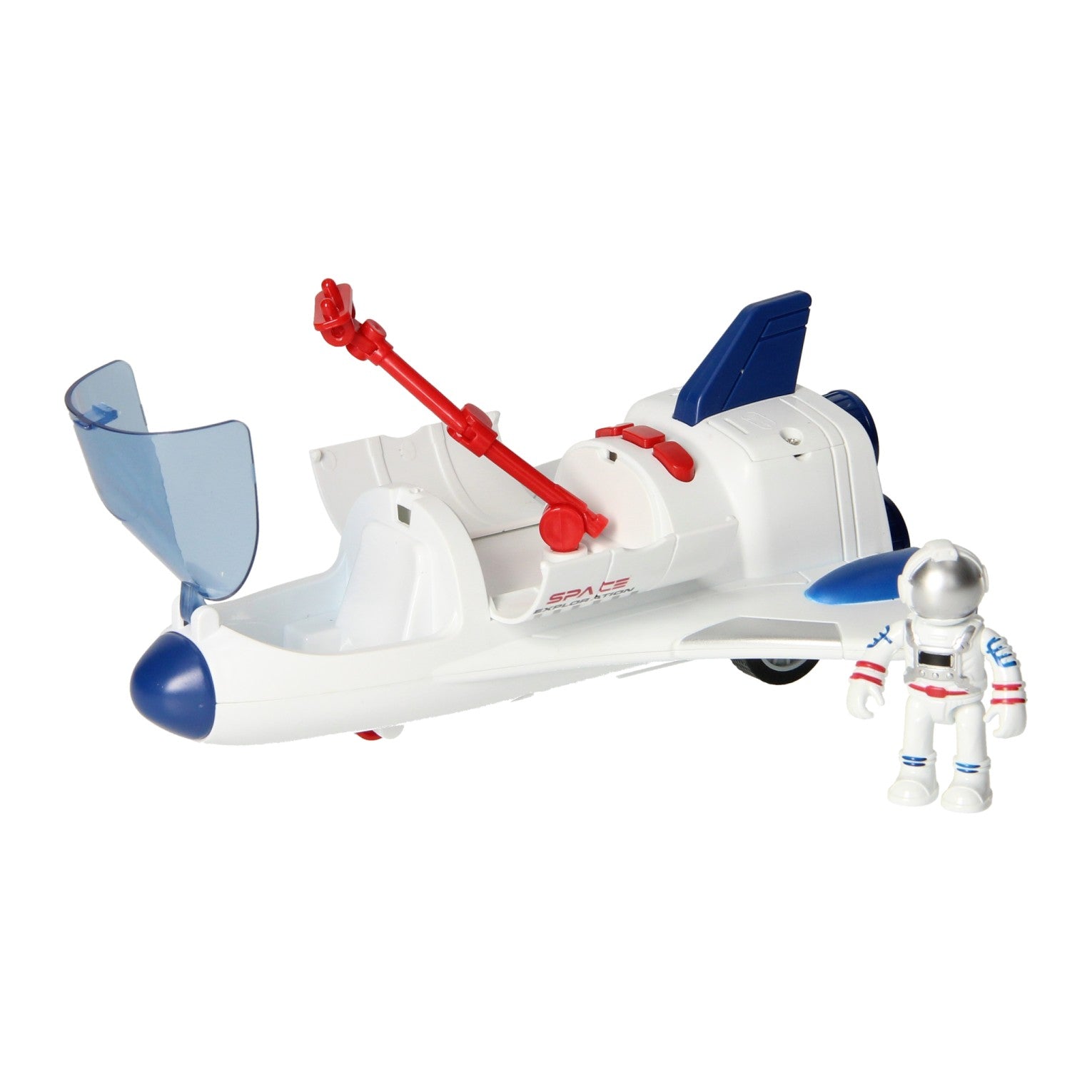 Frictie ruimte spacehuttle met licht en geluid