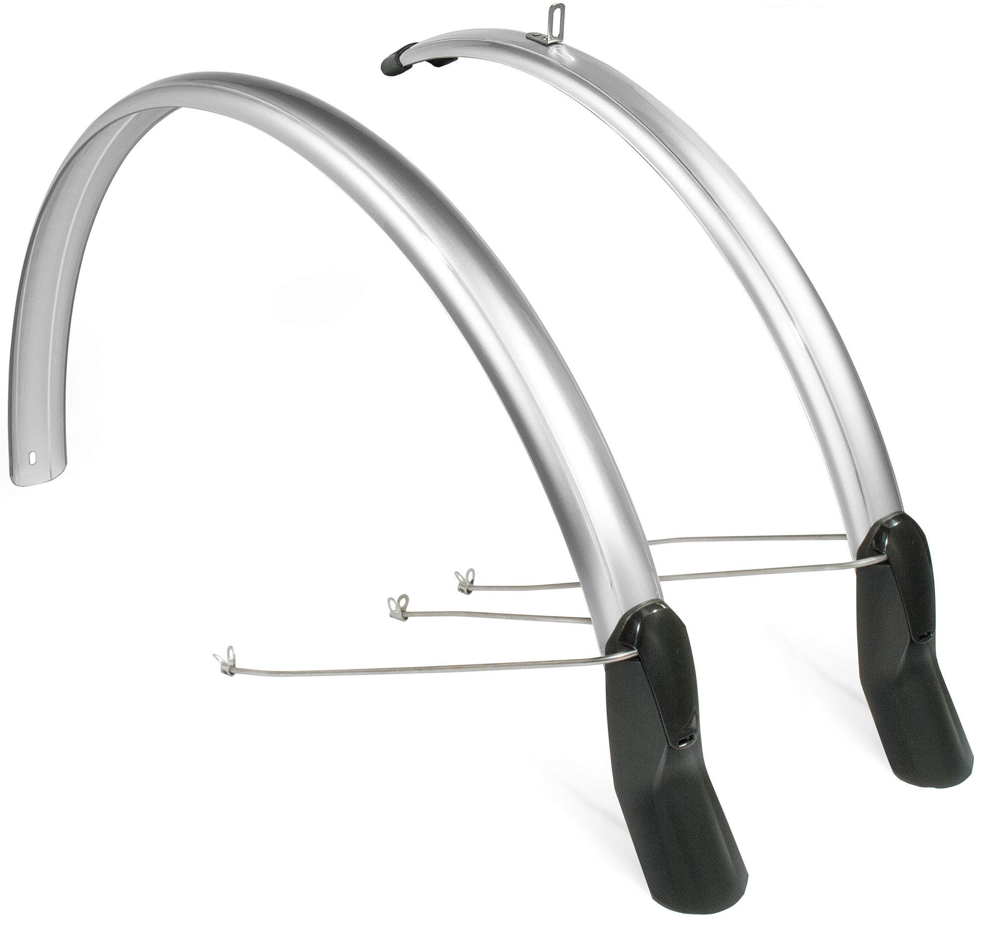 Spatbordset Scatto 28 x 51 mm - rook titanium