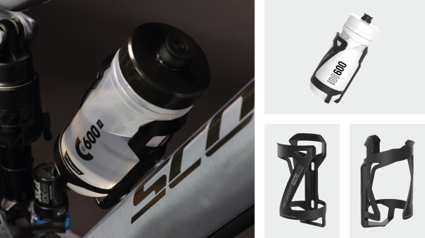 Polisport bidonhouder zijkooi - wit