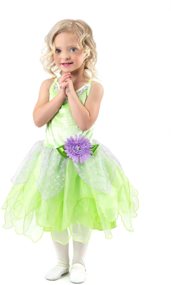 Little adventures - tinkerbell jurk – maat m (98-104) 98 104