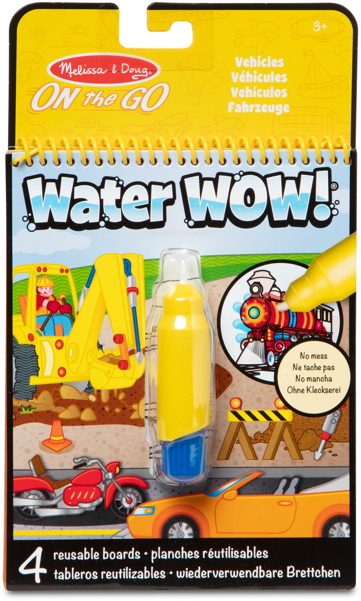 Melissa Doug verven met watervoertuigen