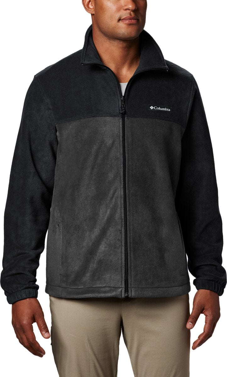 Columbia steens mountain™ full zip 2.0 fleece jas heren - fleece jas met volledige ritssluiting - fleece vest - zwart - maat m
