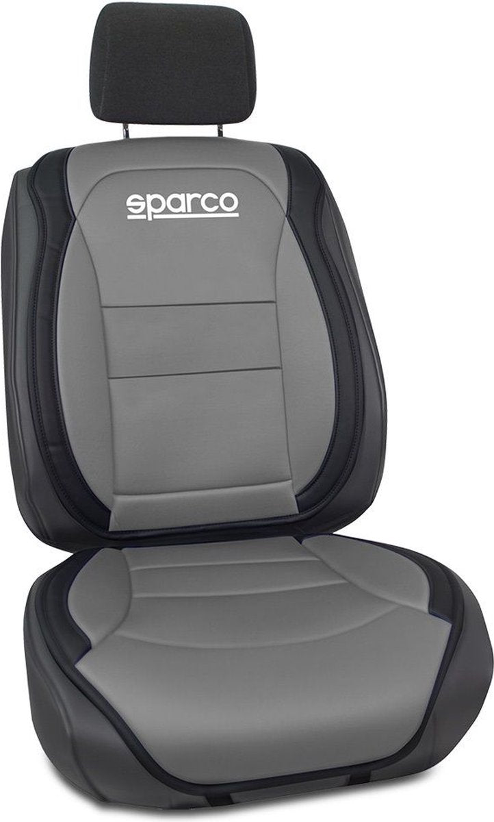 Sparco autostoelhoes grijs - per stuk - universeel - autstoel kussen