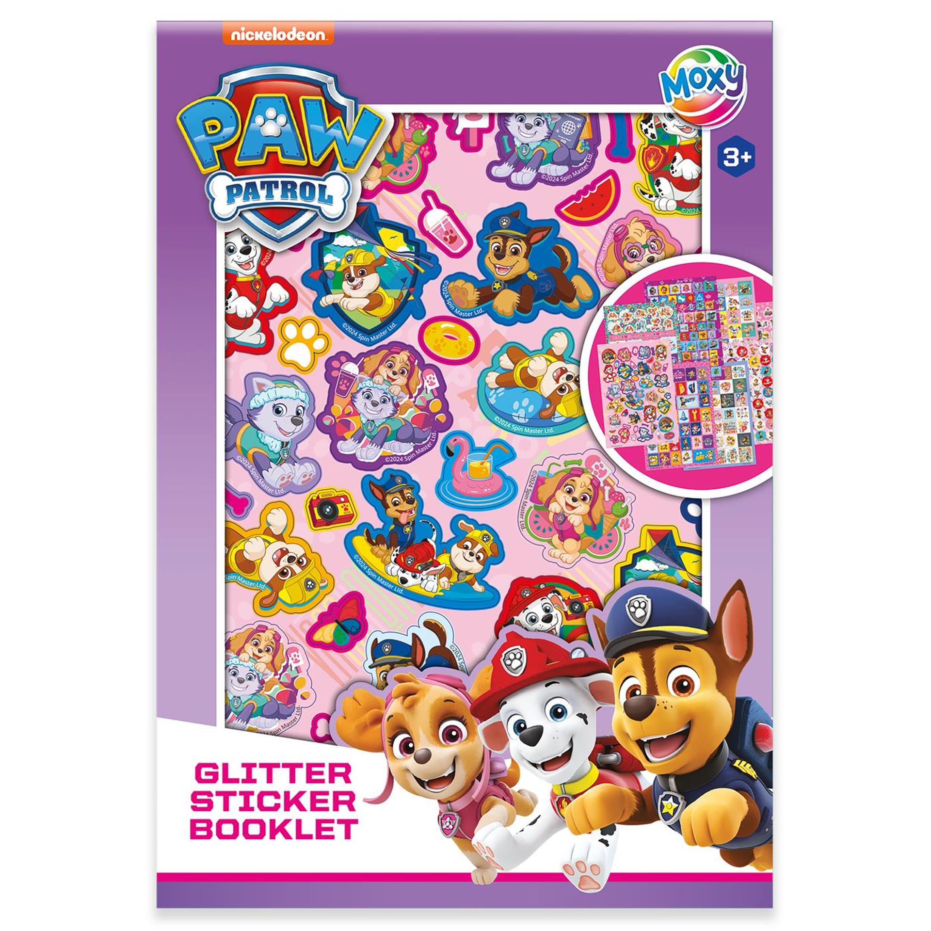 Creative Craft Group Paw Patrol A5 glitter stickerset 8 stuks