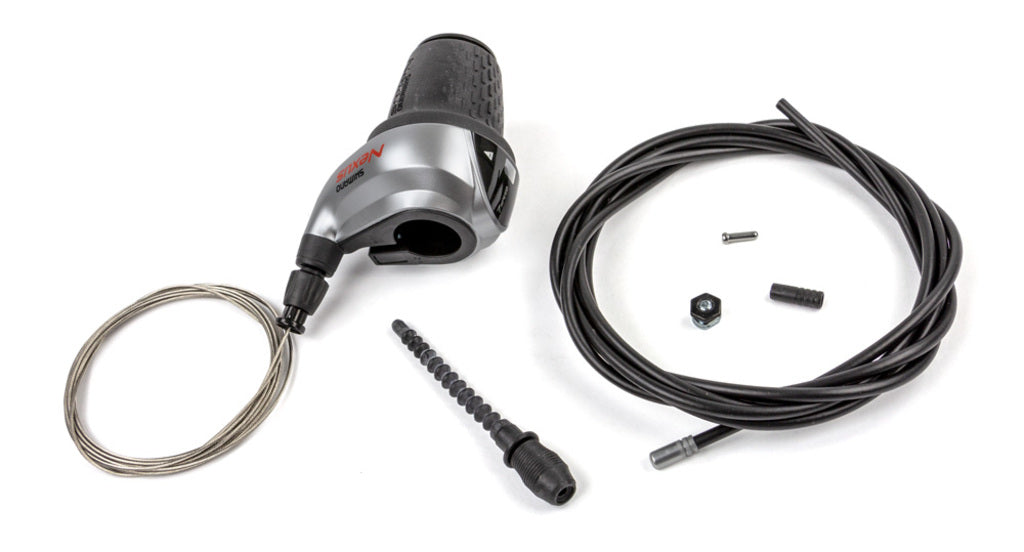 Manette Shimano nexus 7v argent