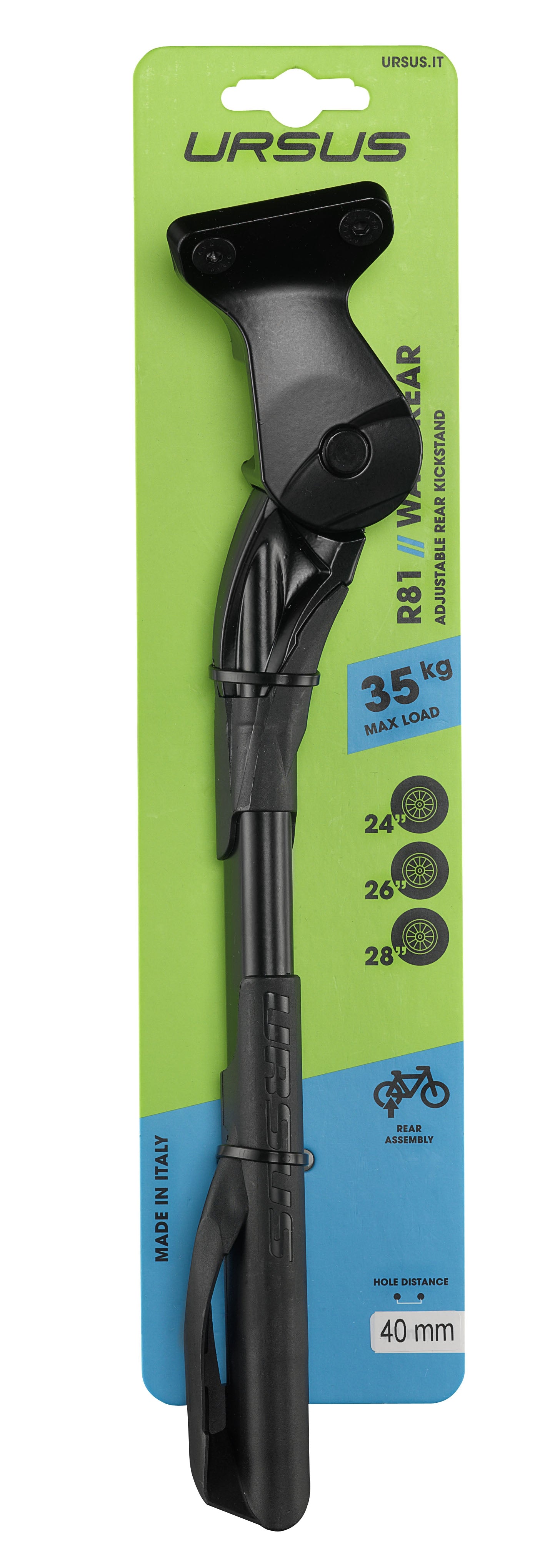 BB1102A Ursus Wave arrière 40 noir