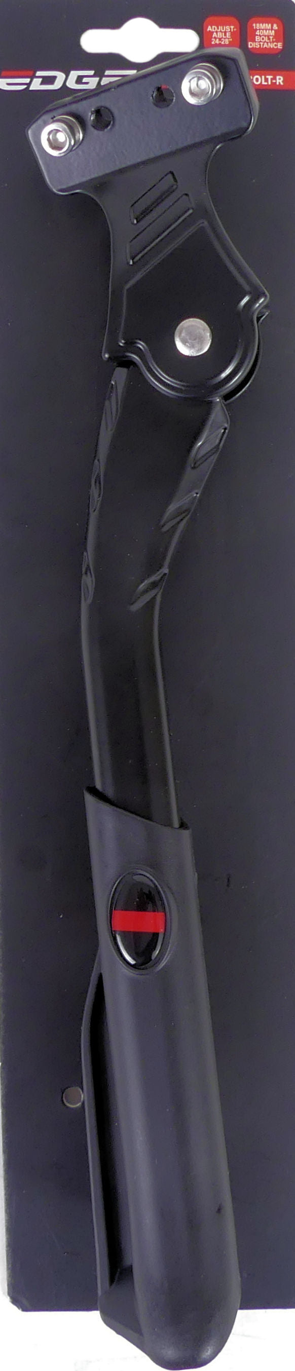 Edge zijstandaard verstelbaar 24 tm 28 ezybolt r18 r40 - zwart (op kaart)