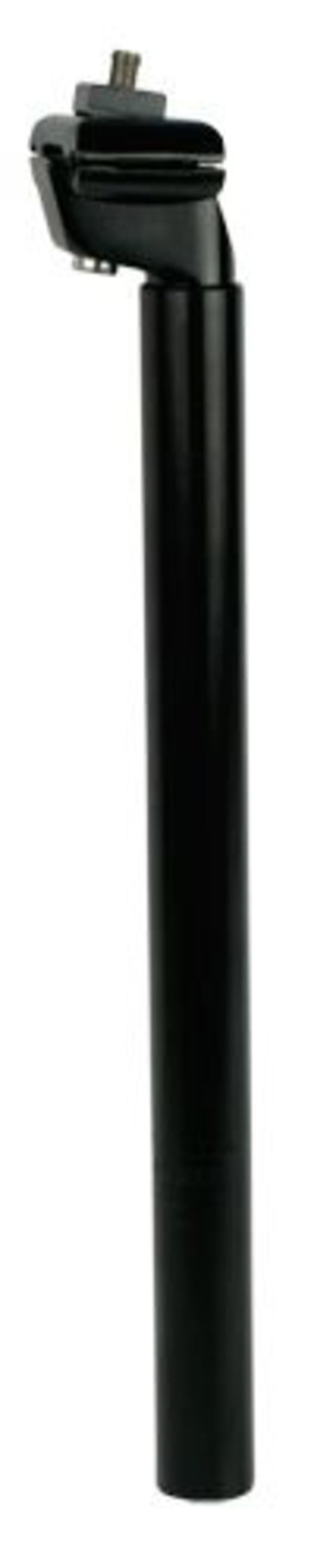 Ergotec zadelpen vast patent 27,0 x 350 mm aluminium zwart