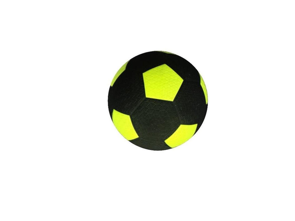 Engelhart straatvoetbal rubber geel