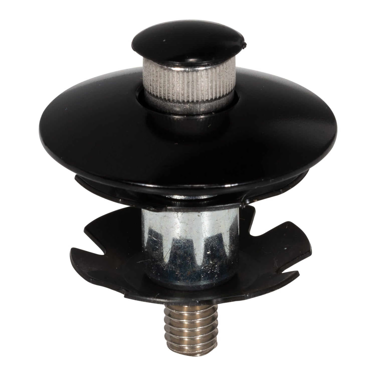 Bouchon à tête sphérique Elvedes avec dessus convexe pour tube de direction en métal 1 1 8