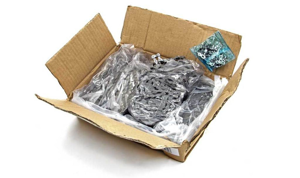 Chaîne KMC 1 2-11 128 116L X9 gris vrac par 25