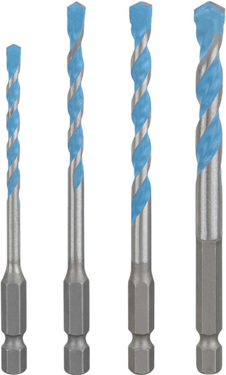 Bosch accessoires expert borenset hex-9 | multiconstruction | 4-delig | 4 5 6 8 - 2608902289