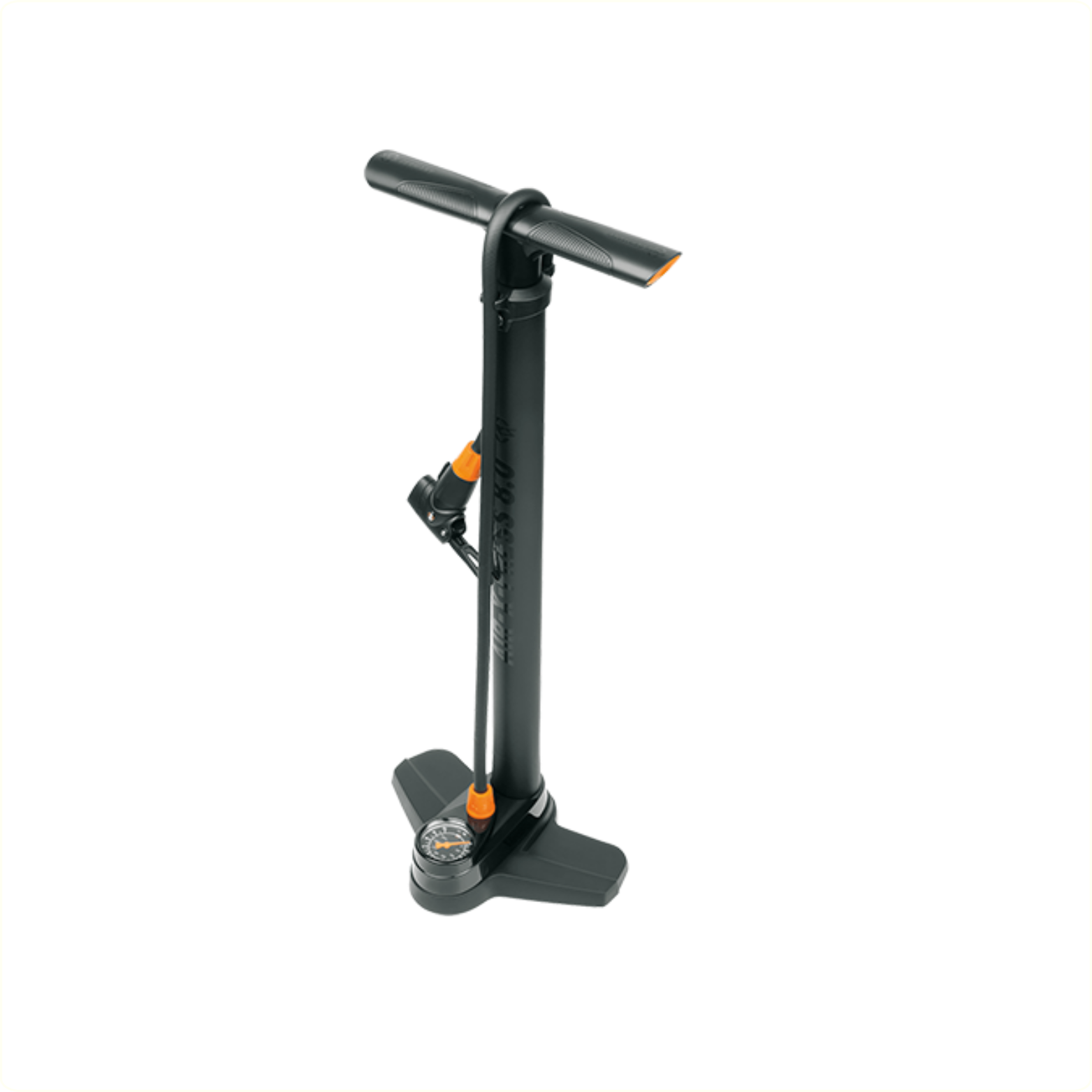 SKS Air-X-Press 8.0 vloerpomp m drukmeter max. 8 bar 11285