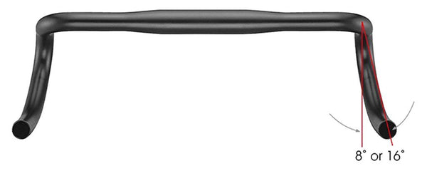 Stuur Satori X-Race Aero ø31.8mm B=420mm - mat zwart