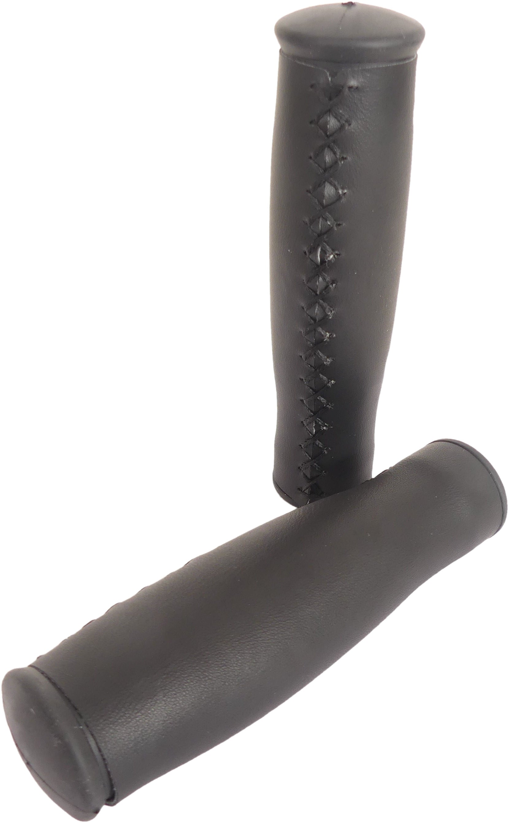 Edge City Kunstleer Handvatten 135mm Zwart