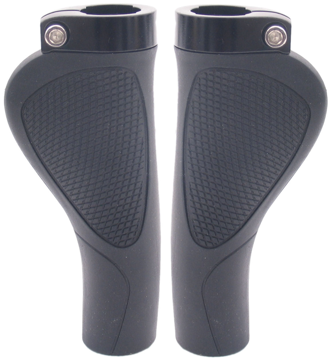 Handvatset Edge ErgoCity Plus met lockring - 136 136mm - zwart