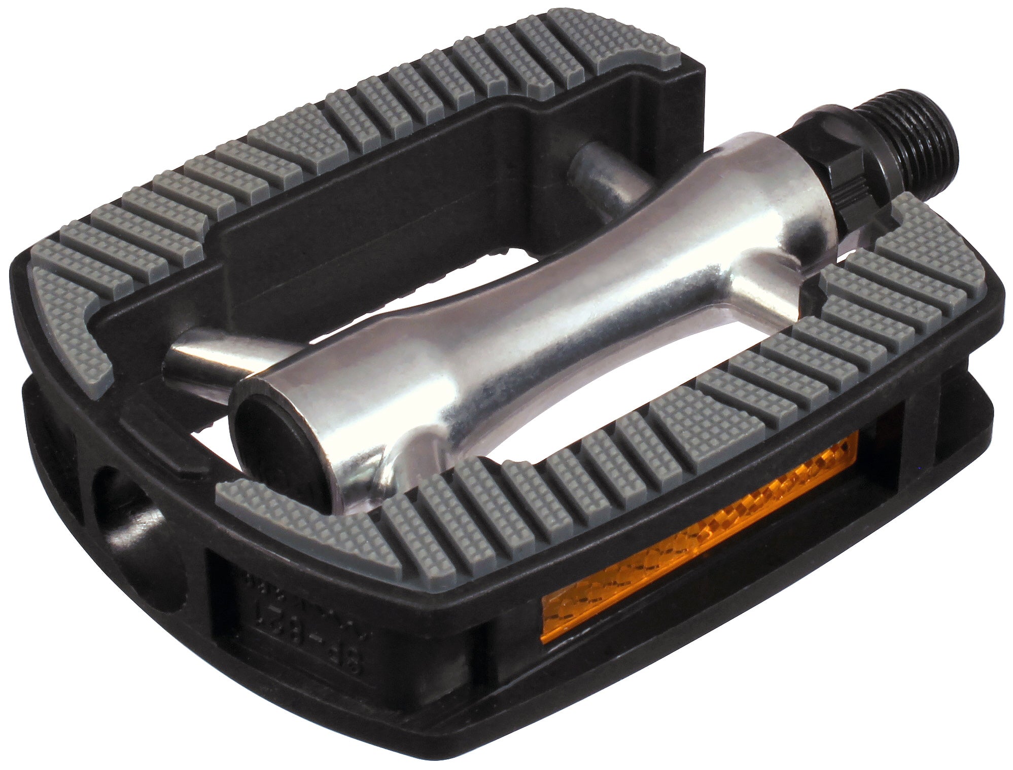 Pedaalset Marwi SP-821 met aluminium huis - antislip - zilver met droge inlay (werkplaatsverpakking)