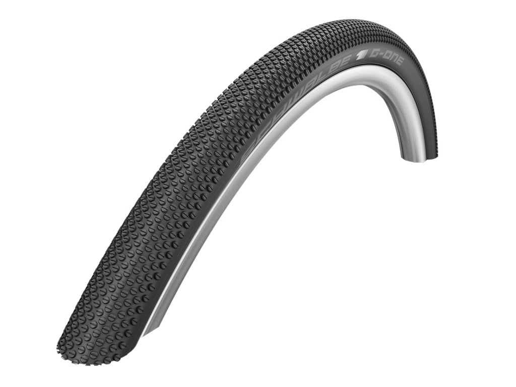 Vouwband Schwalbe G-One Allround DD RaceGuard 27,5 x 2,25 57-584 mm - zwart met reflectie