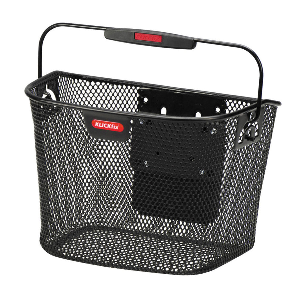 Klickfix rixen kaul mini basket with handle - black