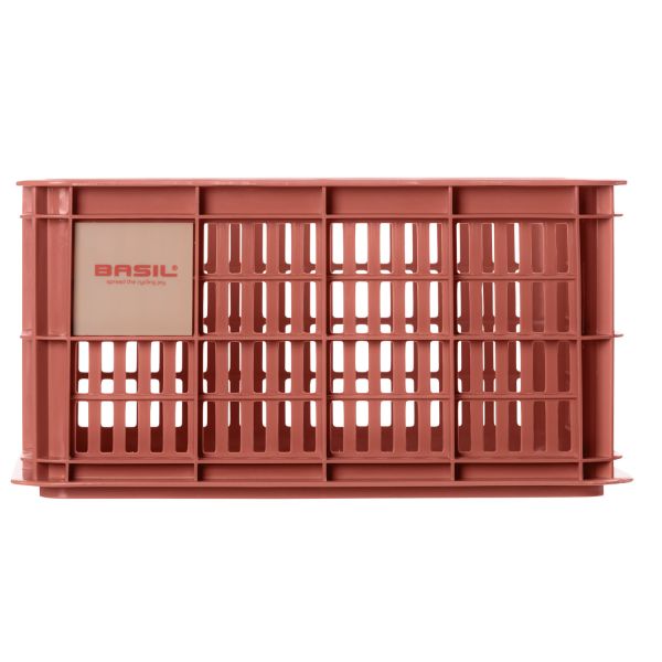 Basil fietskrat S - klein - 17,5 liter - rood