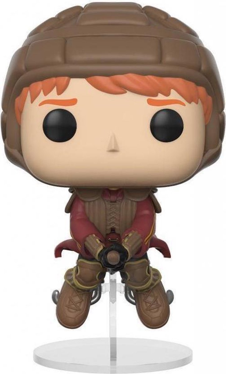 Funko : pop! harry potter ron on broom - #54 verzamelfiguur