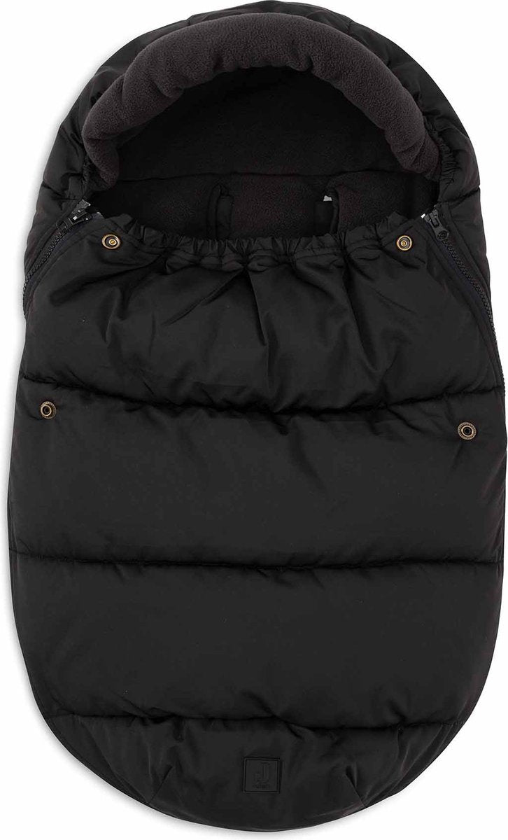 Jollein baby voetenzak groep 0+ 3 5 punts - puffed zwart