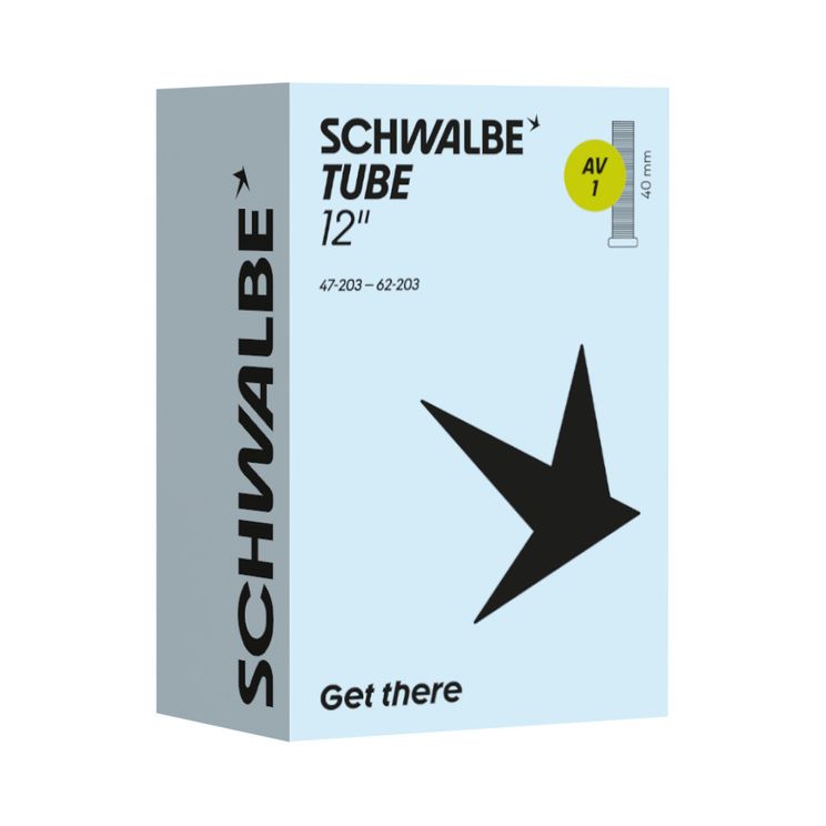 Binnenband schwalbe 12 av1 40mm | haaks 45 45 | 47 62-203